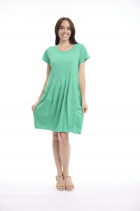 Cotton Knit Dress Bubble