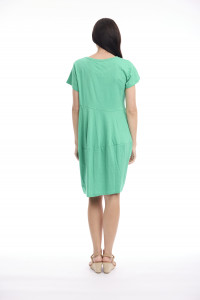 Cotton Knit Dress Bubble