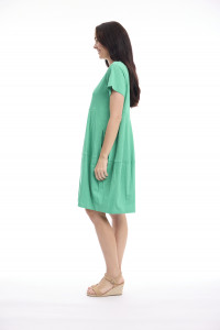 Cotton Knit Dress Bubble