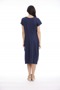 Cotton Knit Dress Bubble