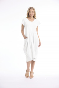 Cotton Knit Dress Bubble