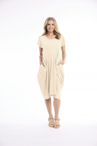 Cotton Knit Dress Bubble