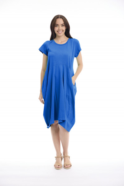 Cotton Knit Dress Bubble