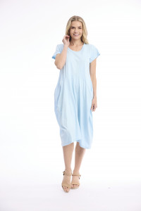 Cotton Knit Dress Bubble