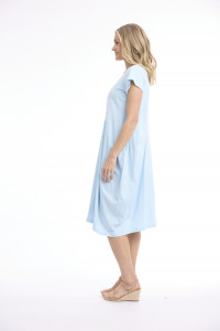 Cotton Knit Dress Bubble