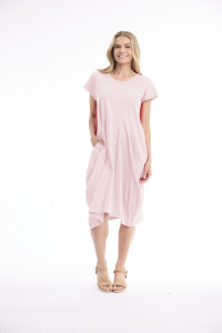 Cotton Knit Dress Bubble