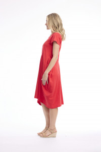 Cotton Knit Dress Bubble
