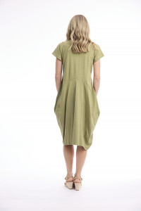 Cotton Knit Dress Bubble