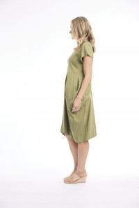 Cotton Knit Dress Bubble