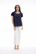 Cotton Knit Tee Crew
