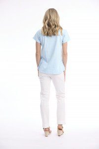Cotton Knit Tee Crew