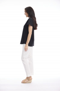 Cotton Knit Tee V