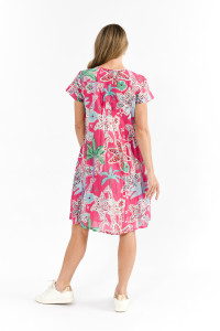 Nicola Dress Cap Sleeve