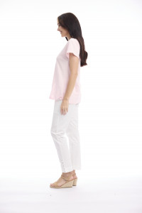 Cotton Knit Tee V