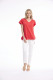 Cotton Knit Tee V