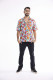 Men Shirt Short Sleeve Collar