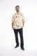 Men Shirt Short Sleeve Collar