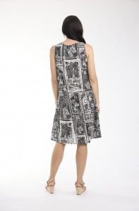 Pampellone Dress Midi Sleeveless