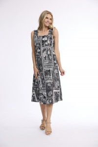 Pampellone Dress Strappy Maxi