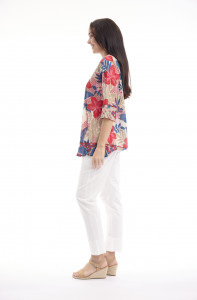 Cavailon Top Pleated
