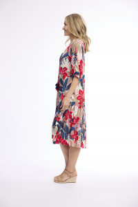 Cavailon Dress Layers Puff Sleeve