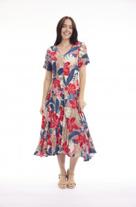 Cavailon Dress Godet