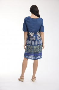 Liberte Blue Dress Contemporary