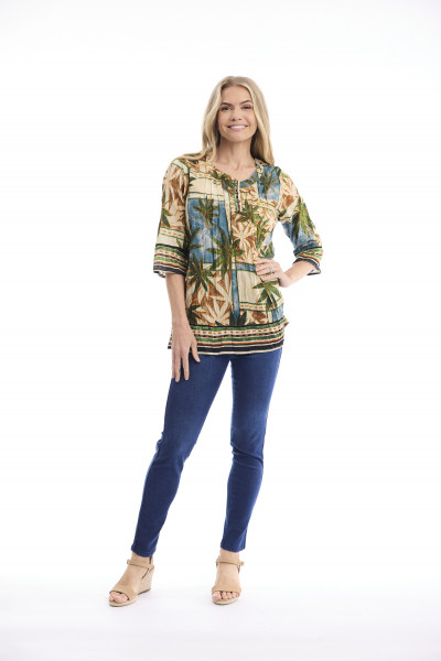 Allard Top Pleated