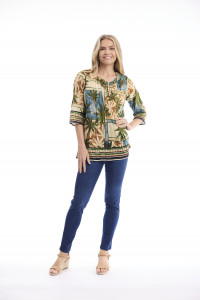 Allard Top Pleated
