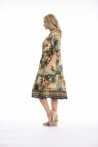 Allard Dress Layers Puff Sleeve