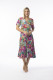Selaron Dress Godet Short Sleeve