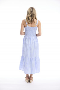 Calcutta Dress Shirred Strappy