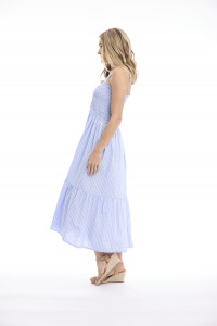 Calcutta Dress Shirred Strappy