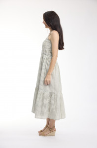 Calcutta Dress Shirred Strappy