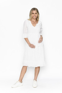 Amber Dress Solid With Lining