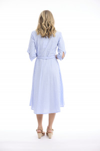 Calcutta Dress Collar Pockets