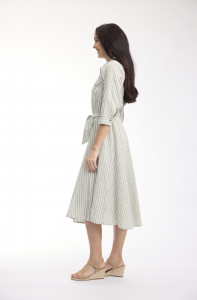 Calcutta Dress Collar Pockets