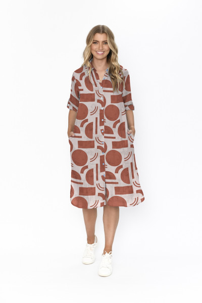 Sofia Shirt Dress