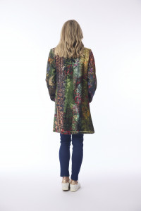 Digital Mid Length Coat