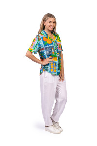 Margot Collared Short Sleeve Top