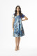 Printed Cotton Dress Easy Fit