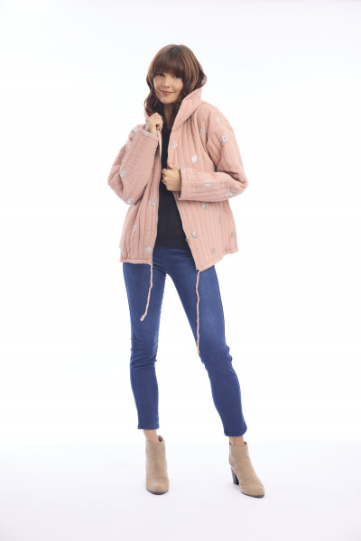 Embellished Hodded Jacket