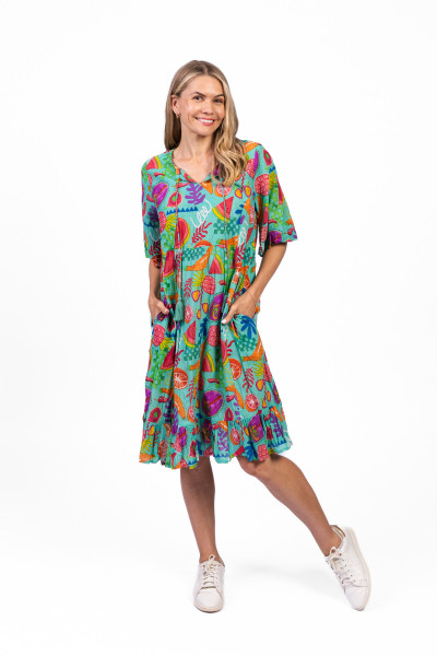 Charli Tassel Tie Dress