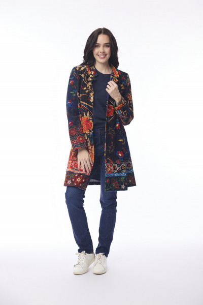 Digital Mid Length Coat