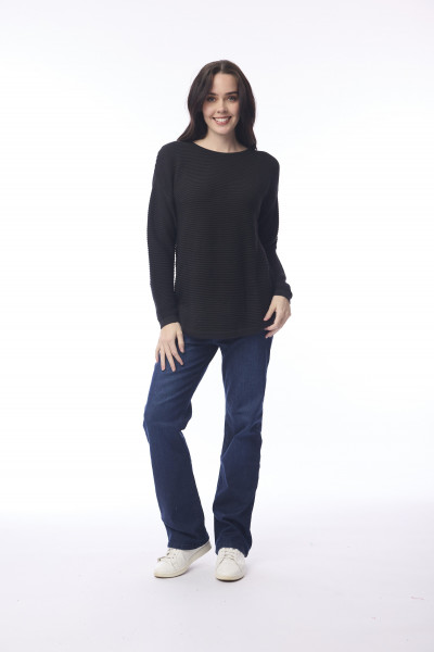 Knit Ribbed Jumper