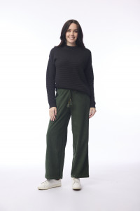 Cord Solid Trouser Flared