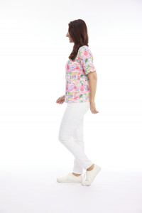 Round Neck Short Sleeve Tee