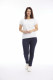 T-Shirt with Eyelet Trim