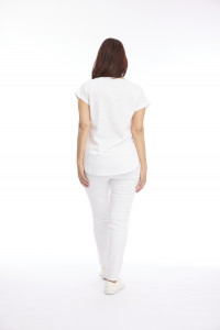 V-Neck Drop Shoulder T-Shirt