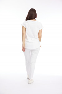 V-Neck Drop Shoulder T-Shirt